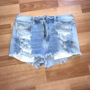 American Eagle High rise shorts